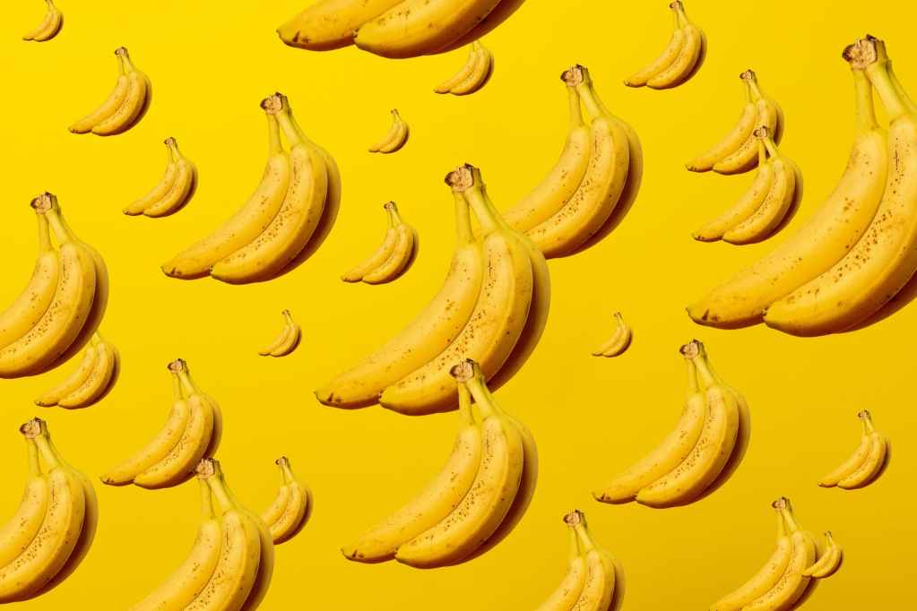 yellow banana fruits