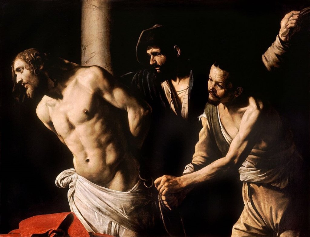 Caravaggio, Christ at the Column, 1607