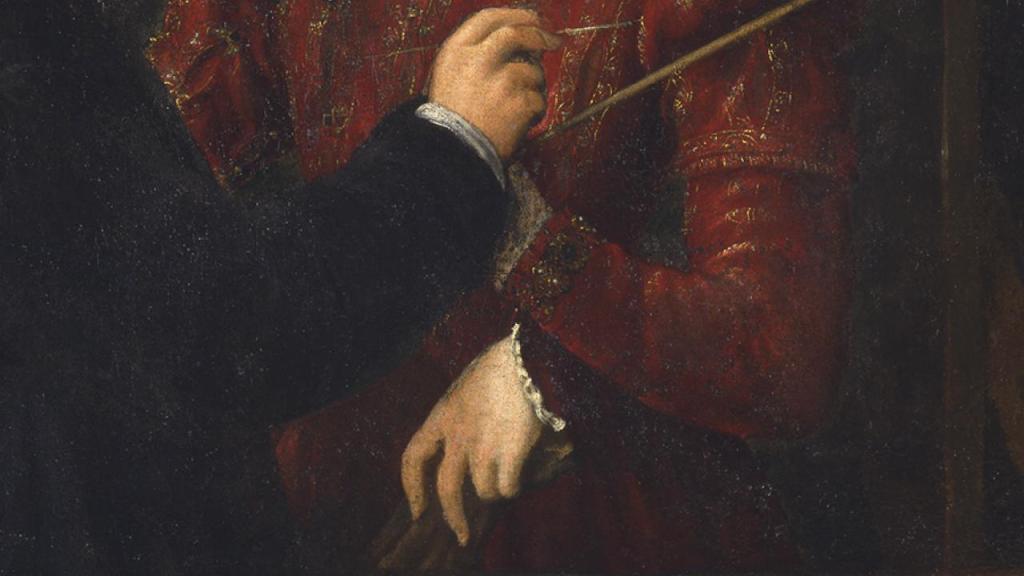 Sofonisba Anguissol, Bernardino Campi Painting Sofonisba Anguissola, 1559