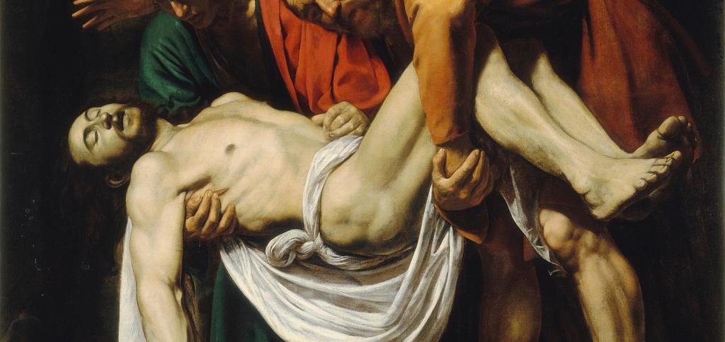 The Entombment of Christ, Caravaggio 1603-4