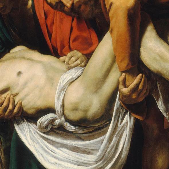 The Entombment of Christ, Caravaggio 1603-4