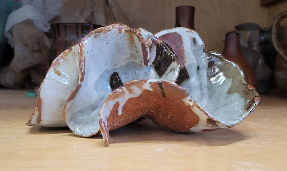 Tumnus Moran Ceramics Pinch Pot Reef Front