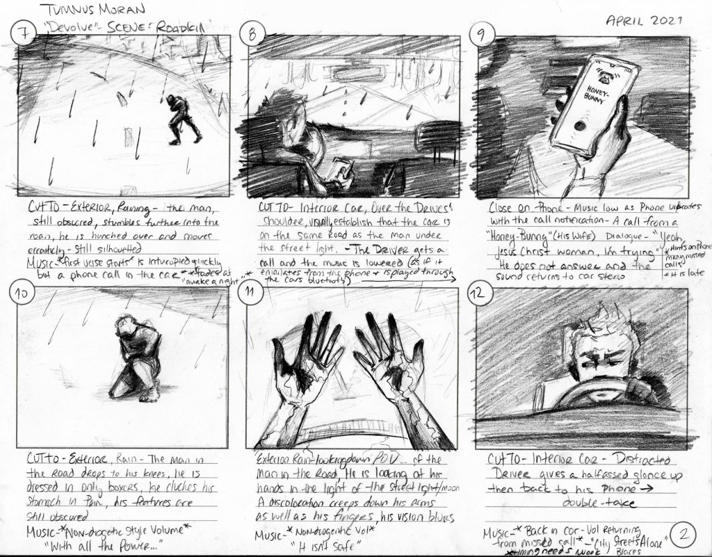 Tumnus Moran Storyboarding Page 2