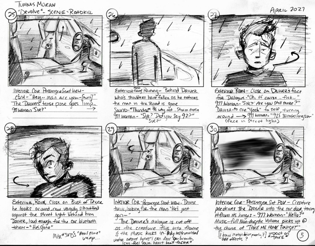 Tumnus Moran Storyboarding Page 5