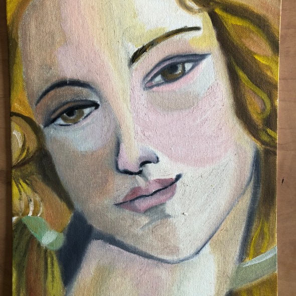 Venus Botticelli Painting