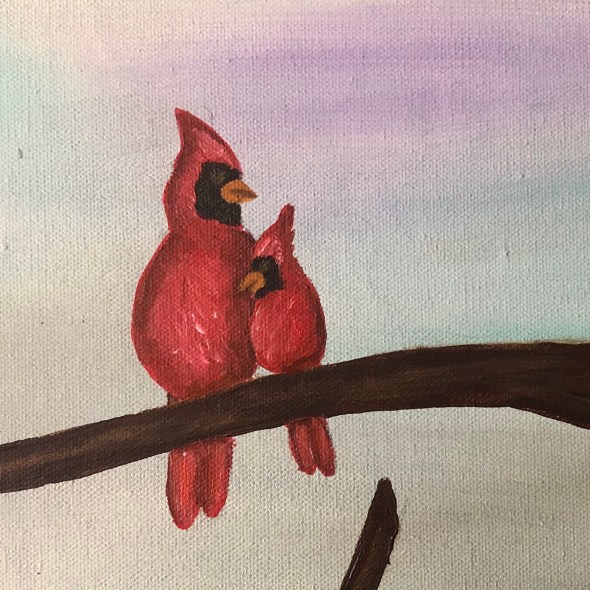Close Up - Cardinals