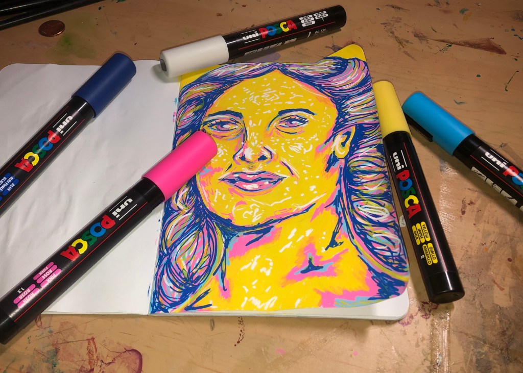 Posca Pen Sketch