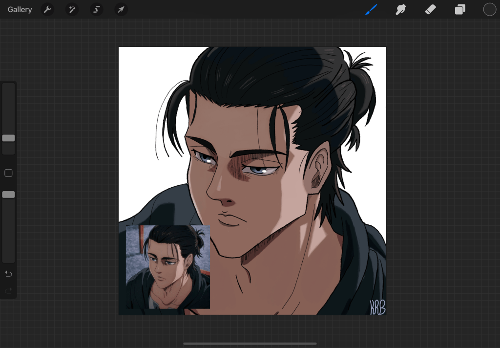 coloring face and  body