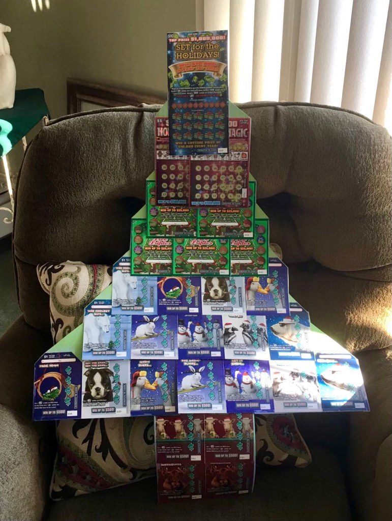 Lotto Christmas Tree