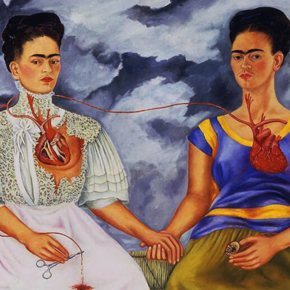 The Two Fridas Close Up