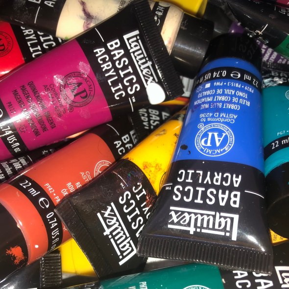 Acrylic Paint Tubes