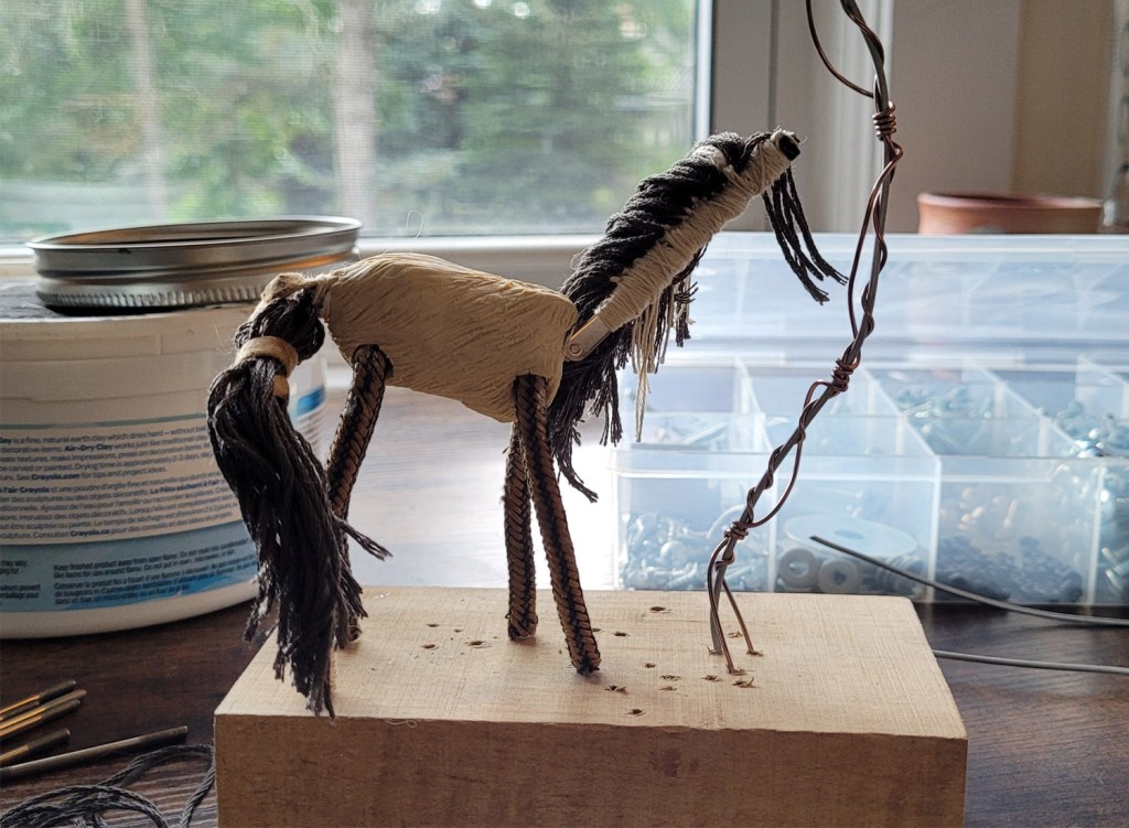 Tumnus Moran Little Horse and Tree 6