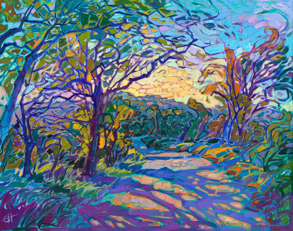 Erin Hanson, Crystalline Oaks