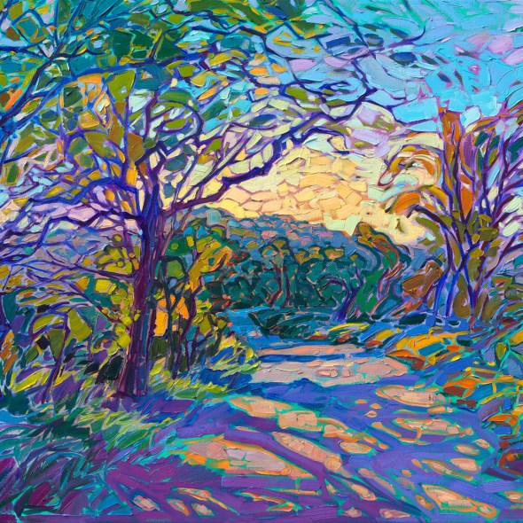 Erin Hanson, Crystalline Oaks