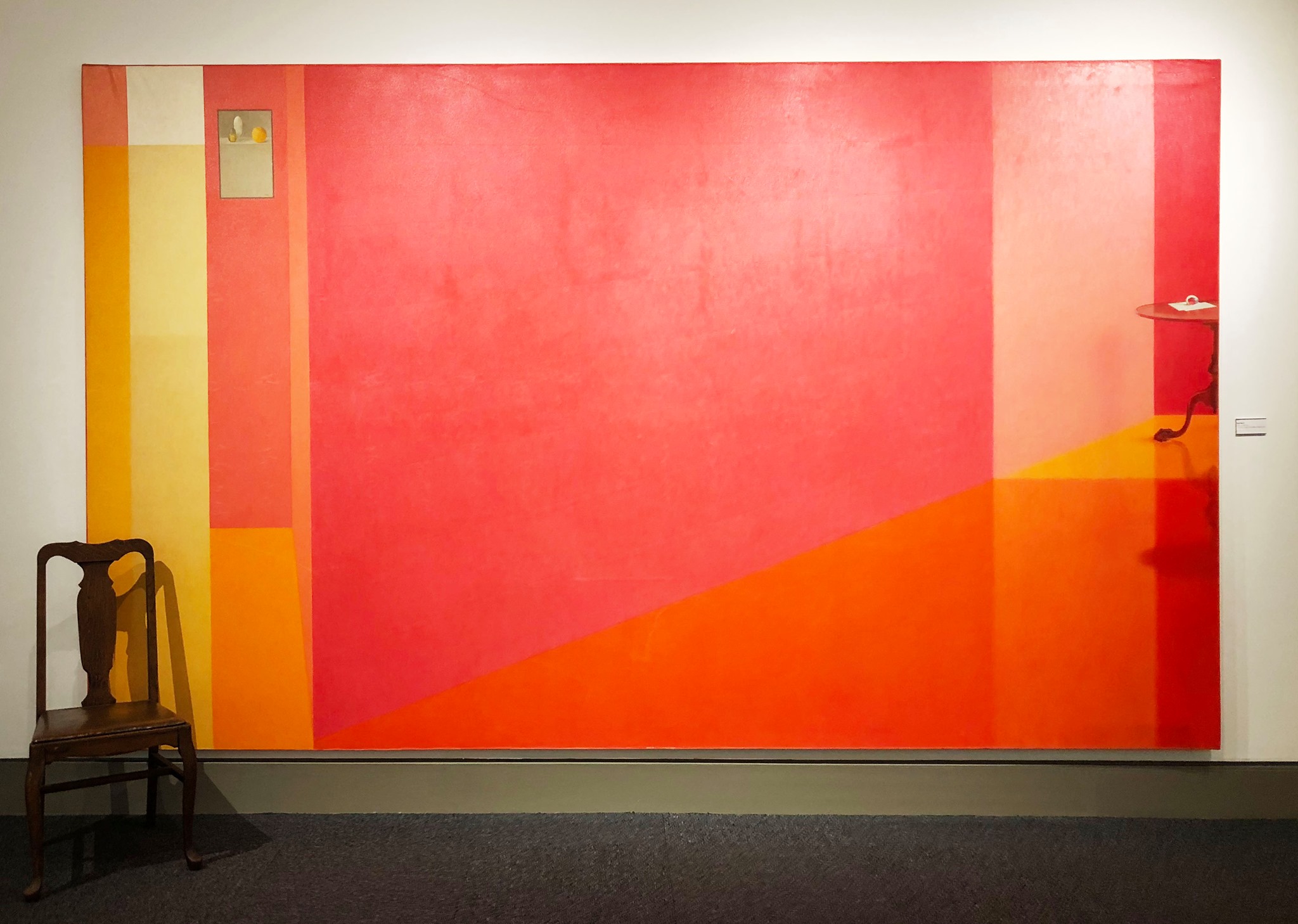 Red Wall by Hope Horn