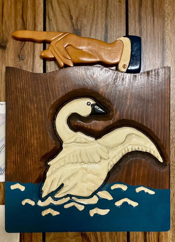 My Grandfathers Hand and A Swan