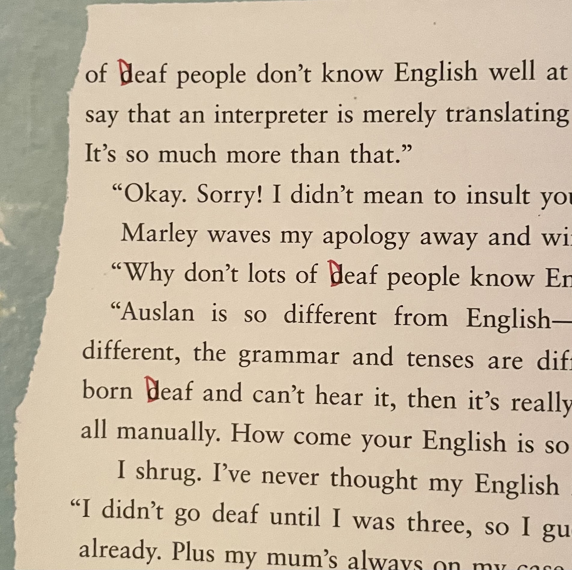 TWiMH Deaf Correction