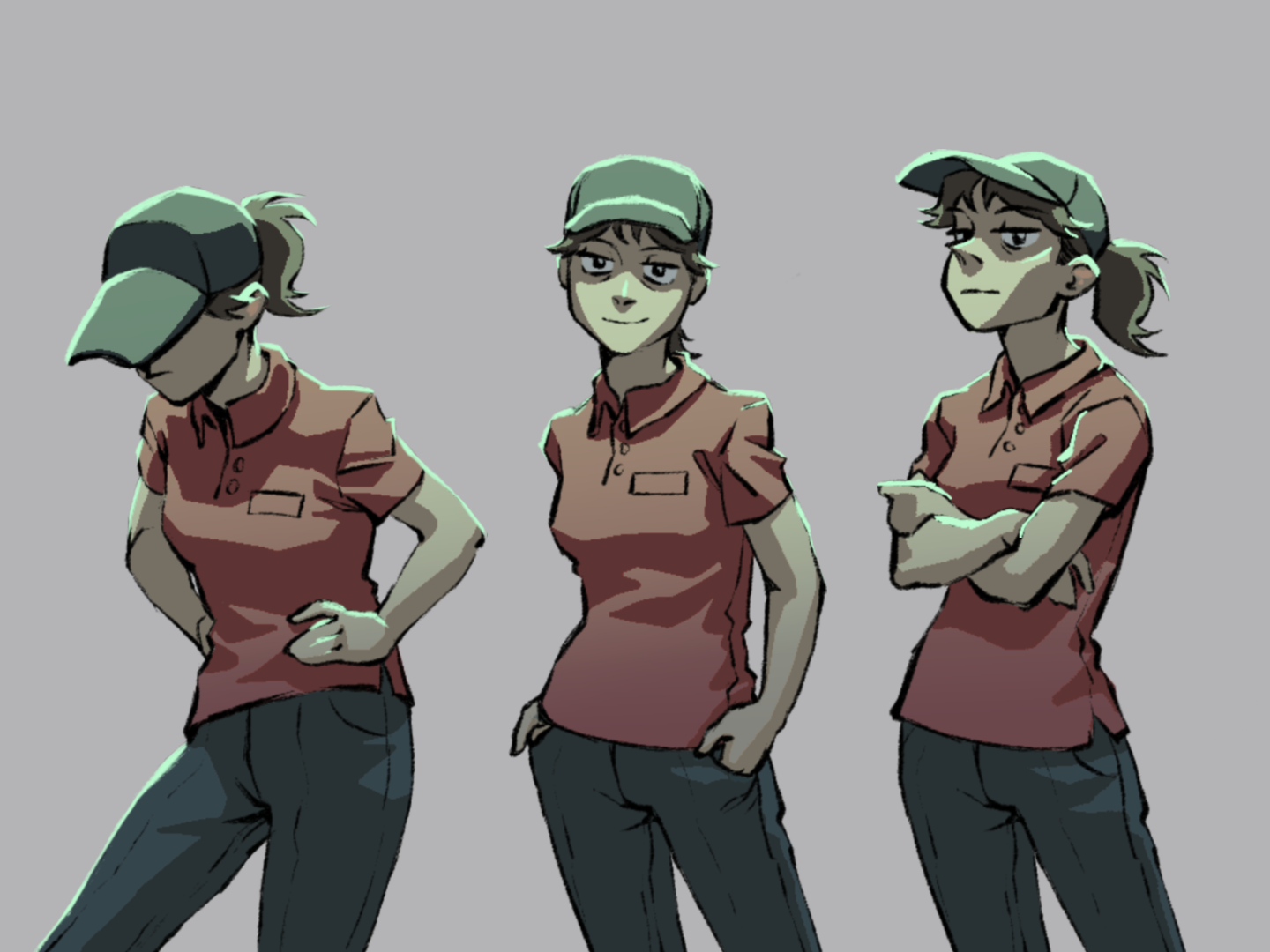 Patty Dialogue Poses