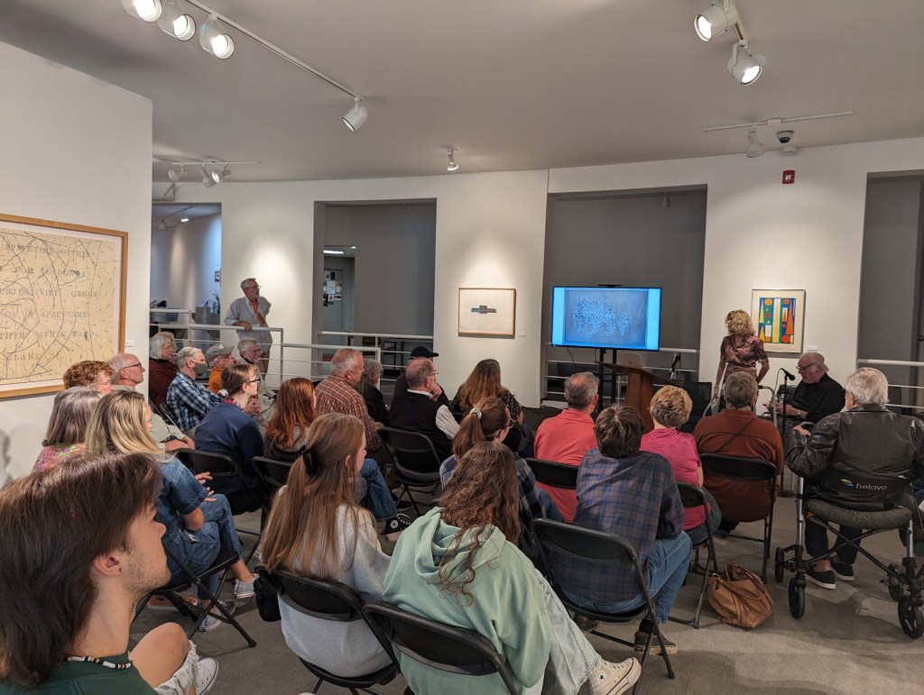 The Russell Collection - Gallery Talk, Marywood University, Sept 16, 2023 Photo credit: Prof Sue Jenkins