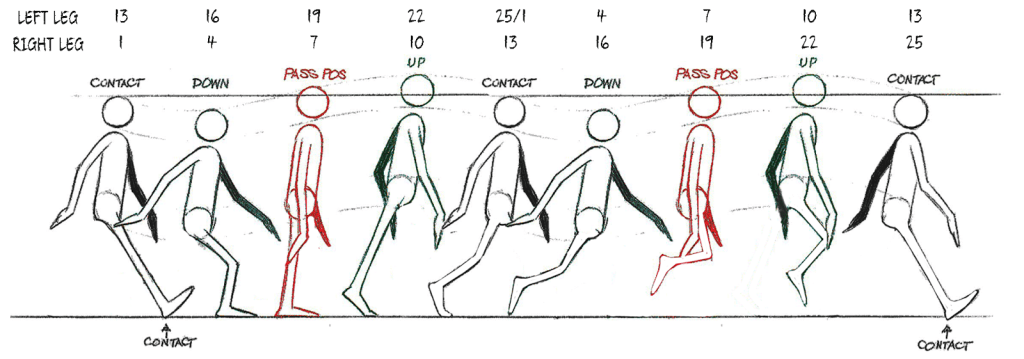 Richard Williams Walk Cycle