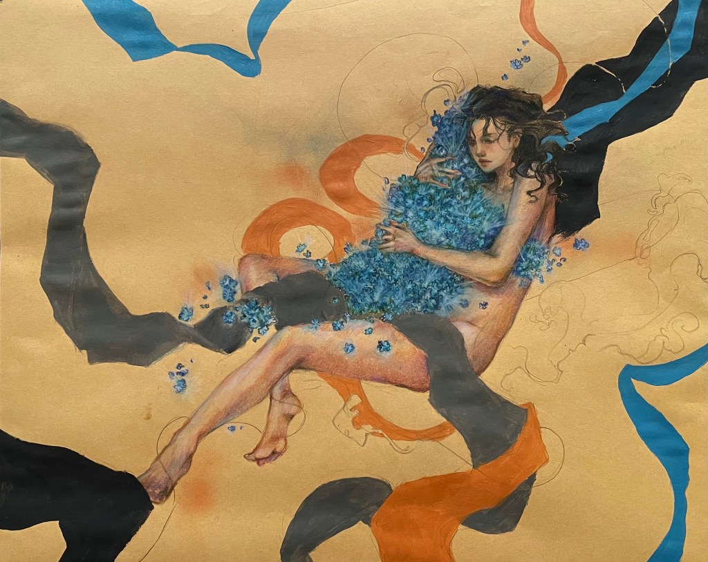 Final progress picture of drawing