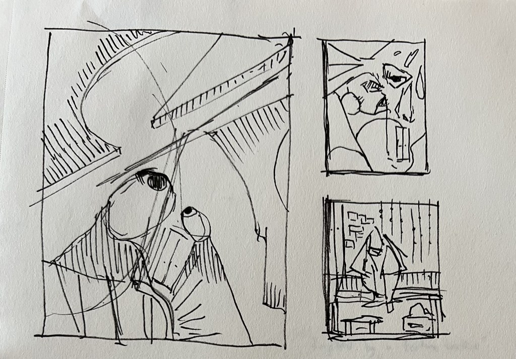 Another fine line sketch