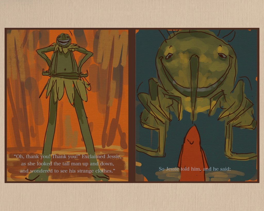 Example pages of "The Ghillie Dhu" 