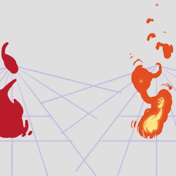 fire animation header