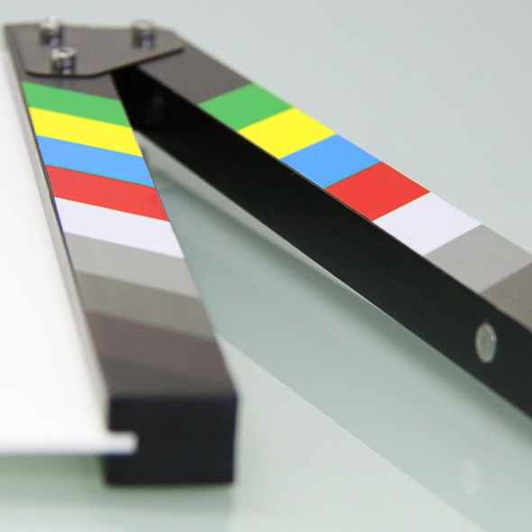 board cinema cinematography clapper board