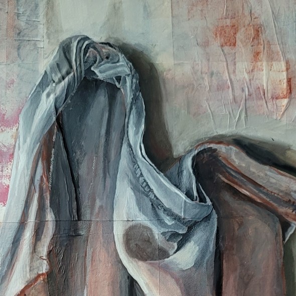 Cropped Section of Crimson Inequality