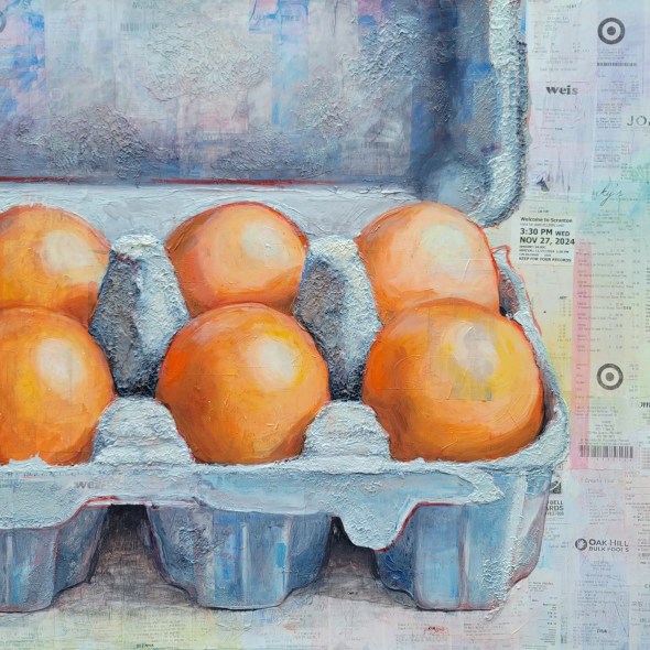 Eggs Painting by McKenna Parker