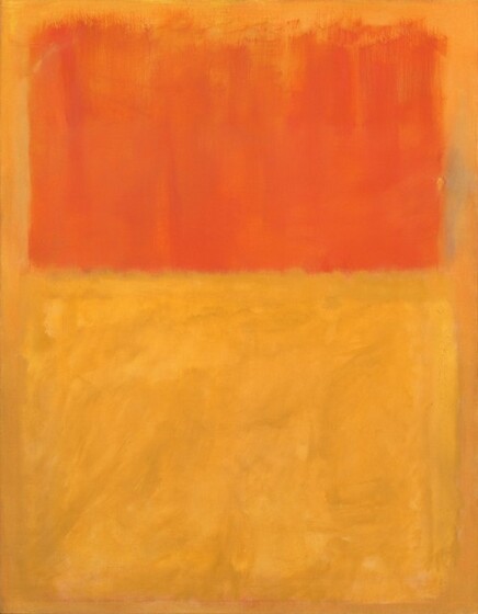Orange and Tan, 1954, Mark Rothko