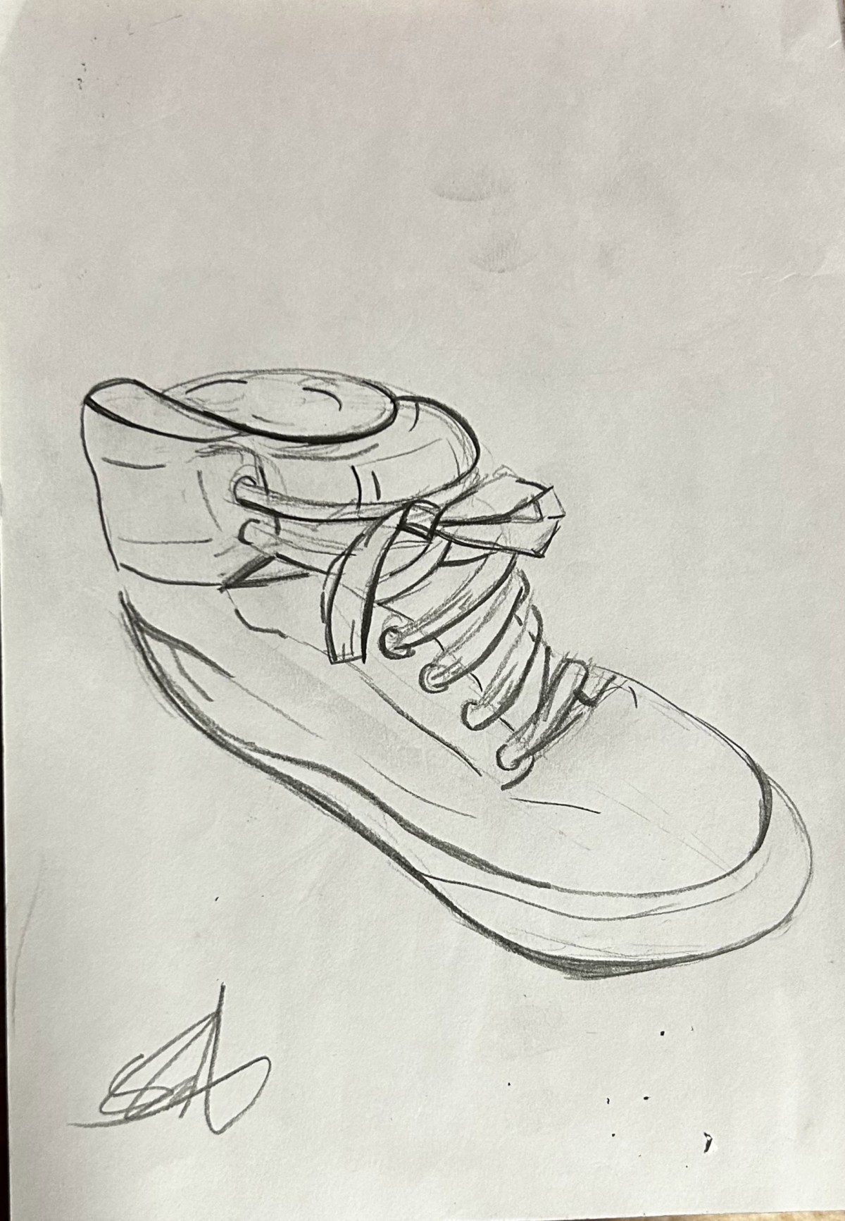 Sbasic Shoe Drawing Back To The Basics – Where Creativity Works