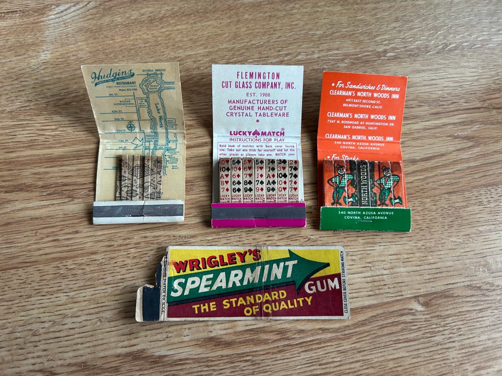 matchbooks