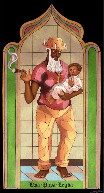 "Papa Legba" by Sephora Charlot