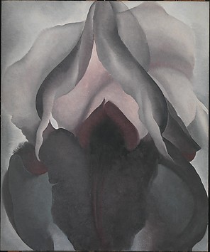 Georgia O'Keeffe's "Back Iris"