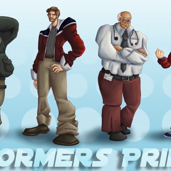 Transformers Prime Human Re-Designs
