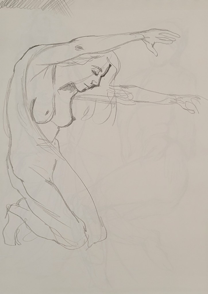 Woman Stretching