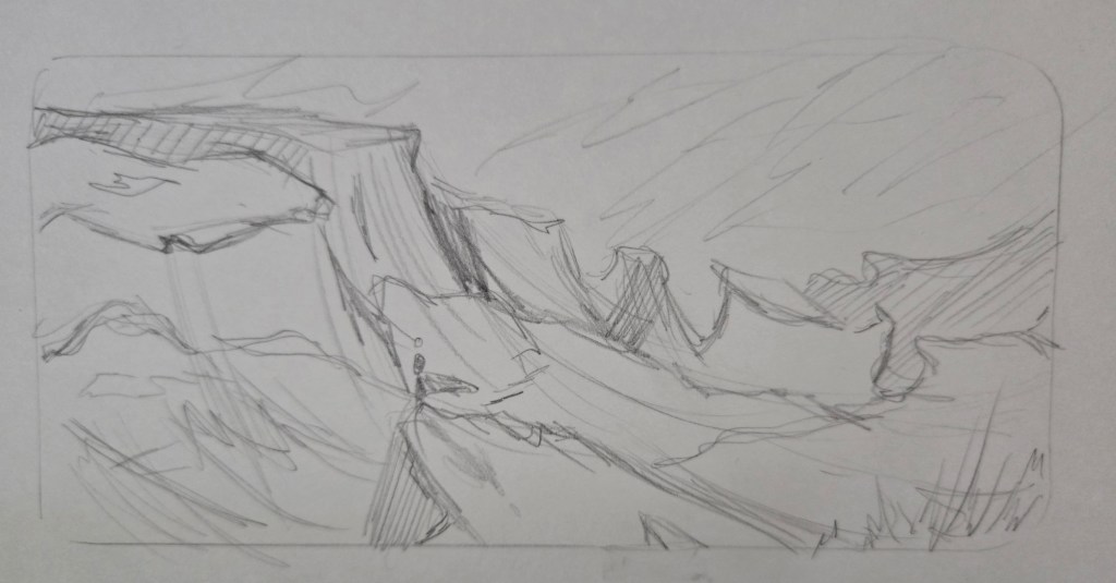 Plateau and Valley Sketch