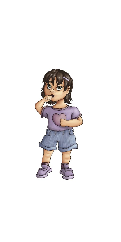 3 Year Old Rebecca - Final Design