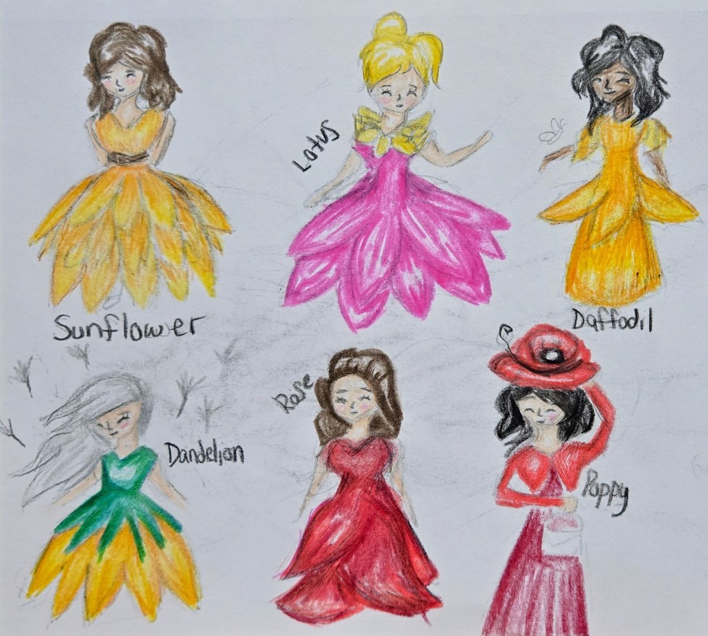 Sketchbook Page - Middle school