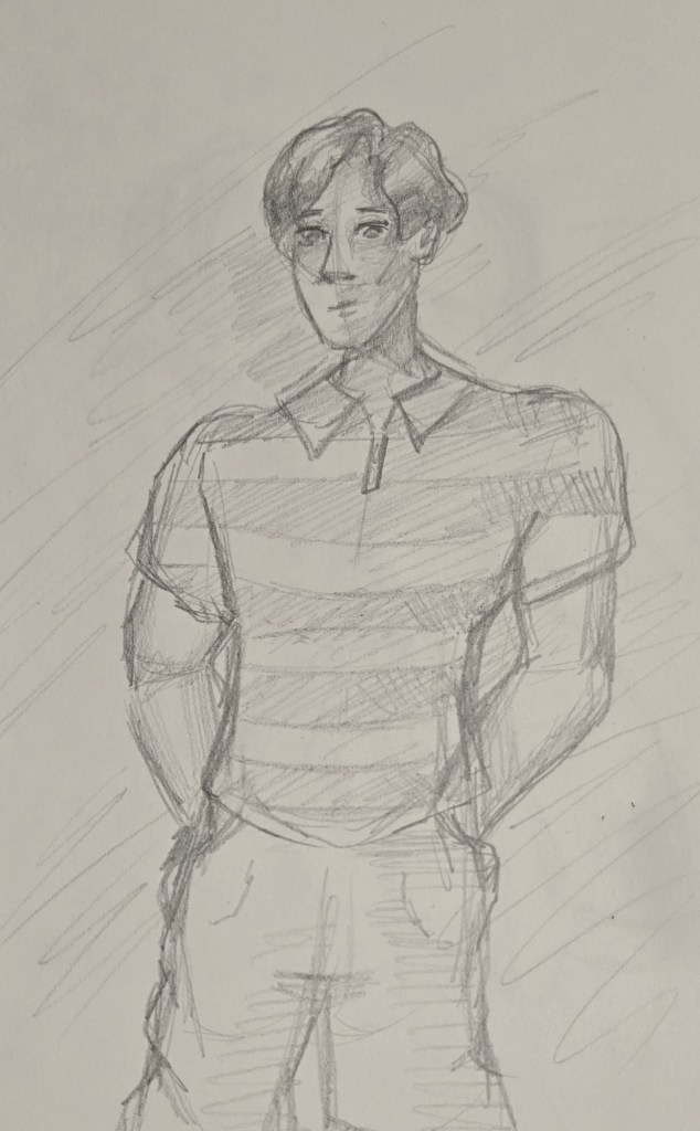 Character Design of a Boy in a Polo