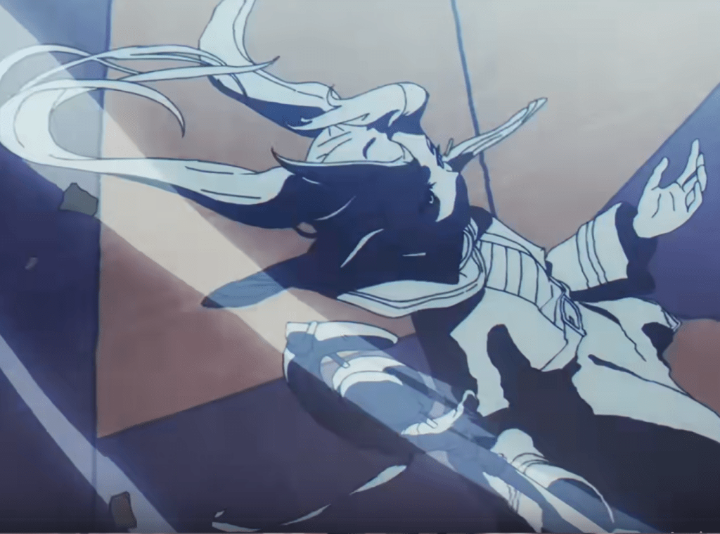 Clone of Frieren illuminated by light