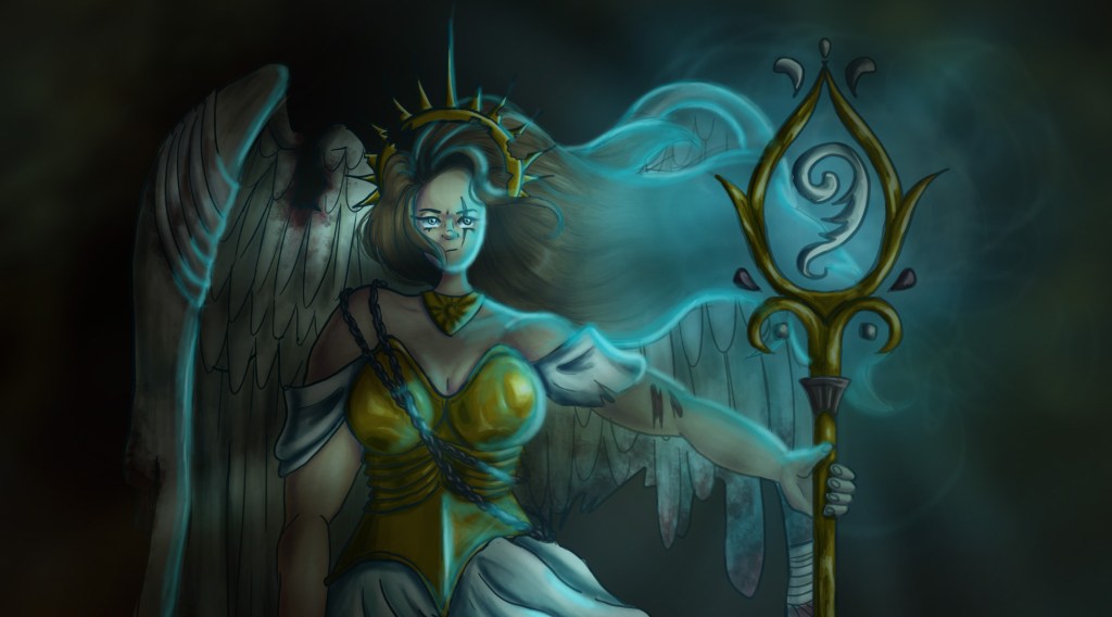 Angel of the Fallen Banner Finished