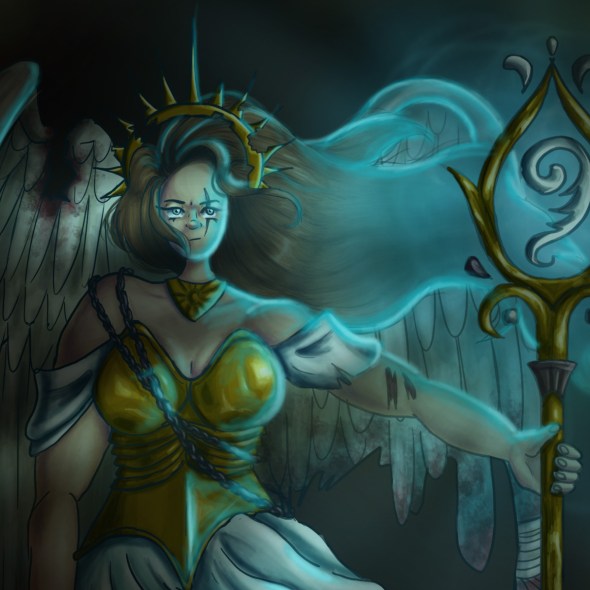 Angel of the Fallen Banner Finished