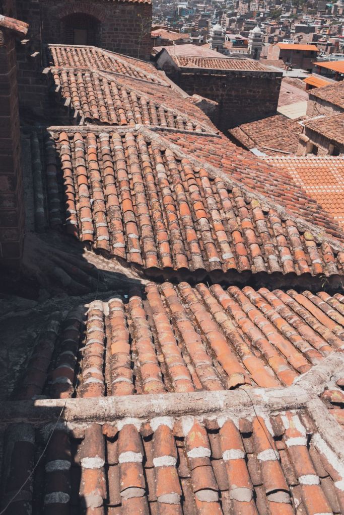 rooftops in sunlight